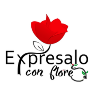 Logo de Exprésalo con flores