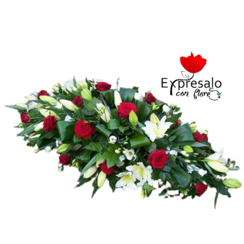 Cubre Urnas con Rosas Rojas