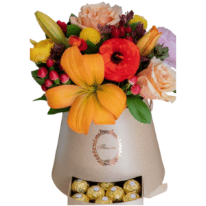 Box con mix de flores