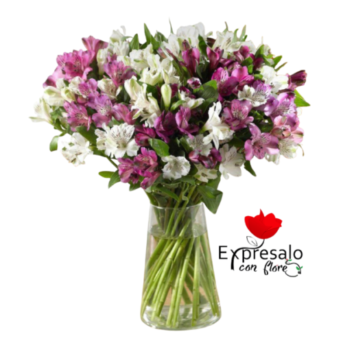 Florero en Astromelias Importadas