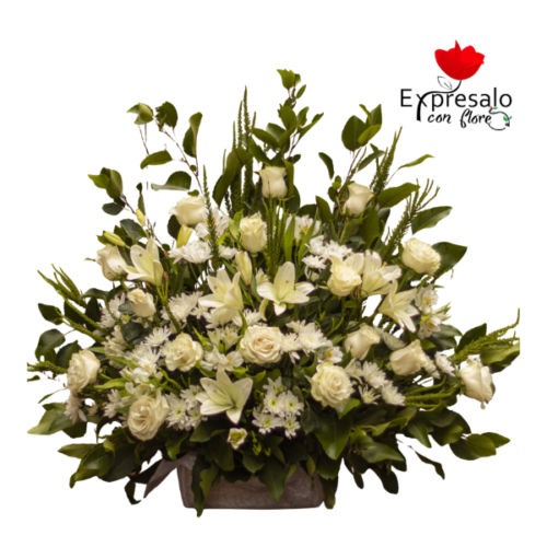 Arrimo fúnebre con Mix de Flores