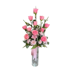 Florero de Rosas