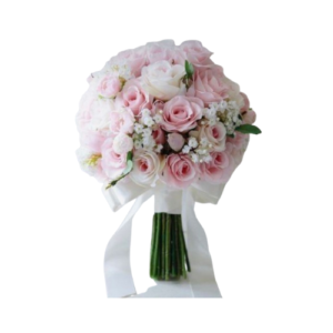 Bouquet de novia tipo topiario