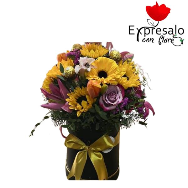 Box con mix floral primaveral