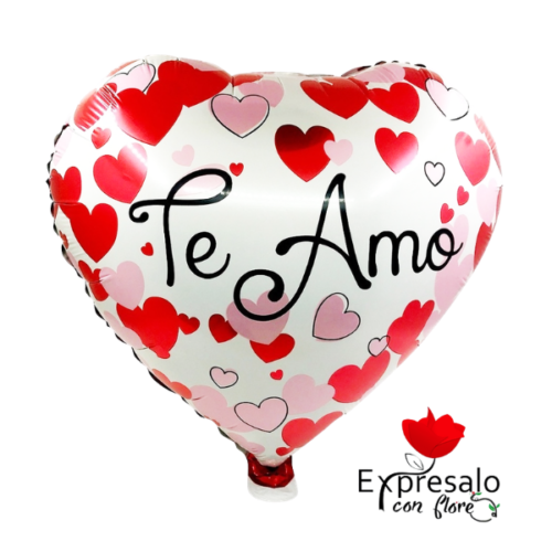 Globo Metalico "Te Amo"