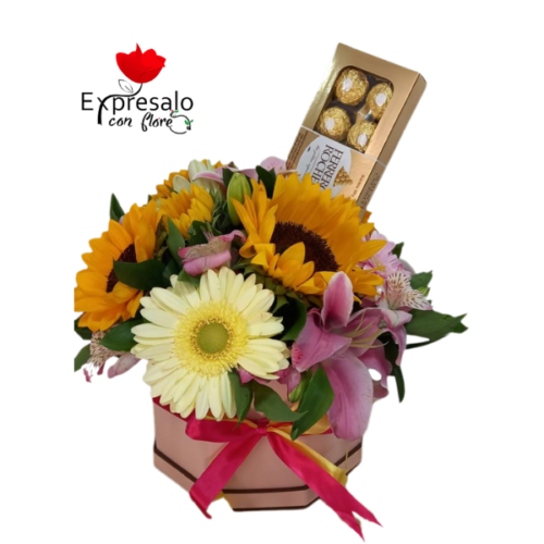 Box Primaveral Mas Bombones Ferrero Rocher