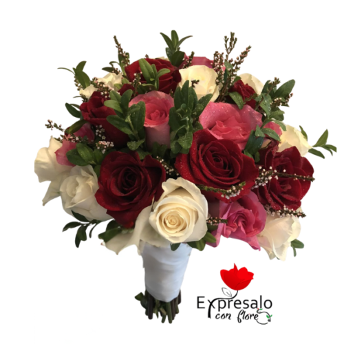 Bouquet De Novia Bicolor