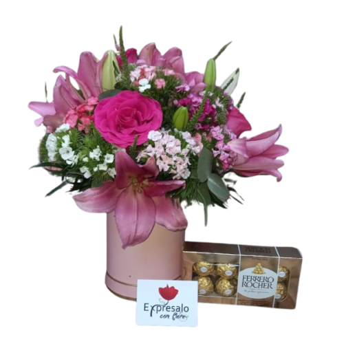 Box Primaveral Con Bombones