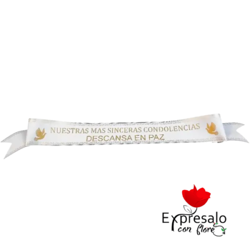Cinta De Condolencias