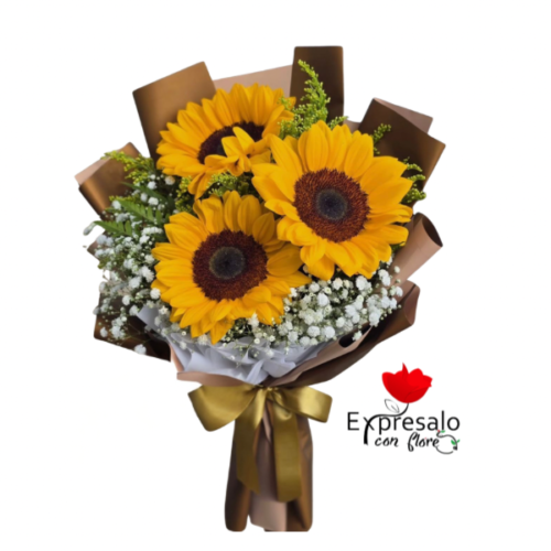 Ramo Con 3 Girasoles