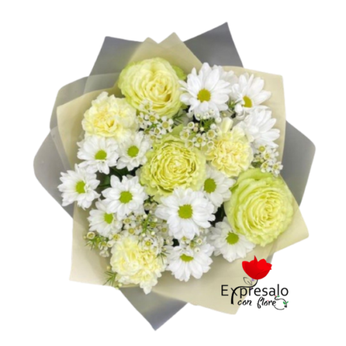 Ramo en Flores Blancas