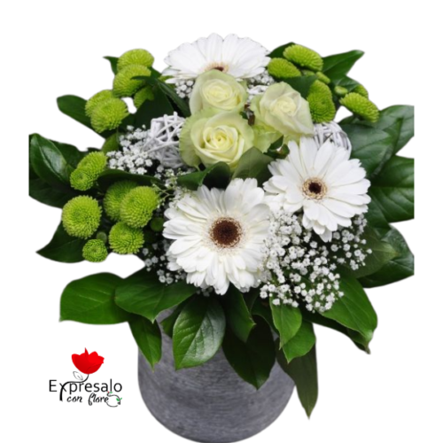 Arreglo Funebre con Gerberas