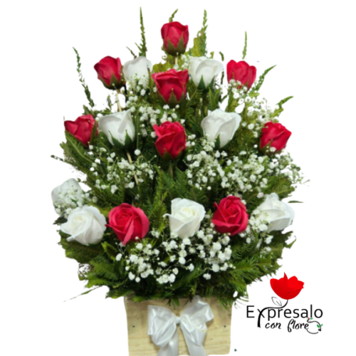 Arreglo funebre Rojo