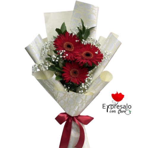 Ramo con 3 Gerberas
