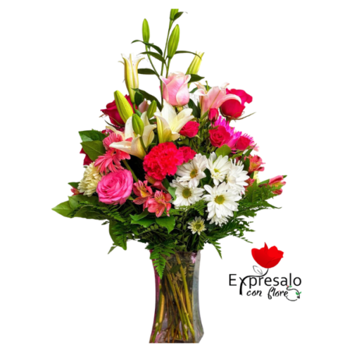 Florero Jardín de Colores