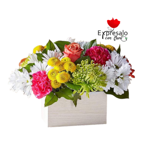 Centro de Mesa Primaveral