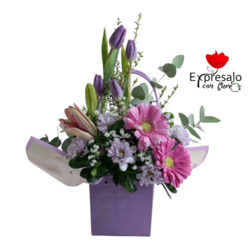 Cartera Primaveral Naranja