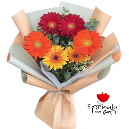 Ramo de Gerberas Naranjas