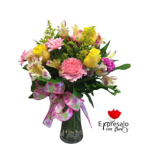 Florero Alegría de Flores