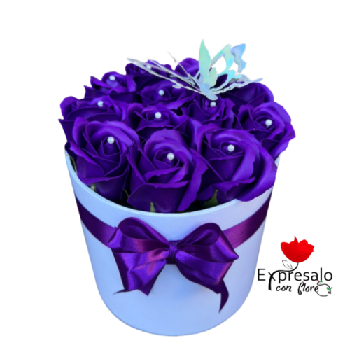12 Rosas Eternas en Box