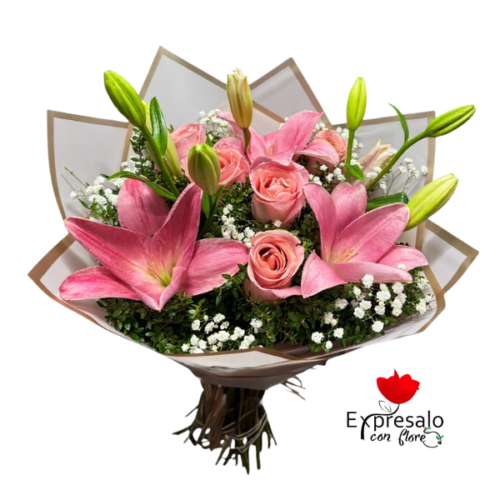 Liliums y Rosas