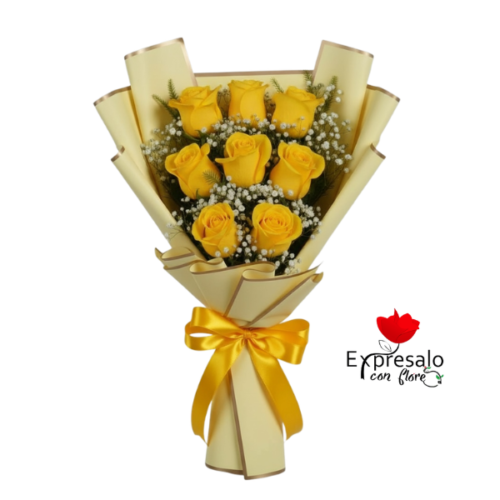 Ramo de Rosas Amarillas