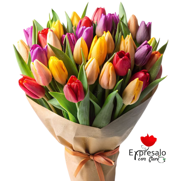 Ramo con Tulipanes Surtidos