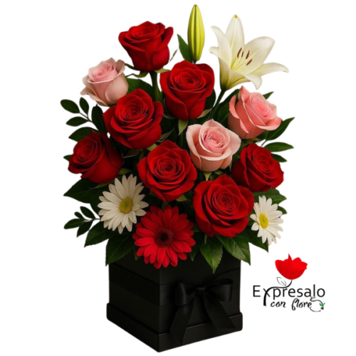Box Lirios, Rosas y Margaritas